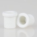 M10x1 Trompetennippel 12x12,5mm Kunststoff wei Lnge...