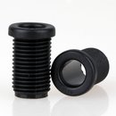 M10x1 Trompetennippel 12x17,5mm Kunststoff schwarz Lnge...