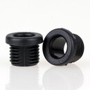 M10x1 Trompetennippel 12x9,5 mm, 7 mm lang, Rundbund,...