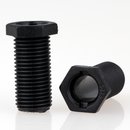 M10x1 Trompetennippel 12x23mm 6-kant 20mm lang Kunststoff...