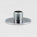 M10x1 Wandnippel / Scheiben-Nippel mit Aufbauscheibe,...