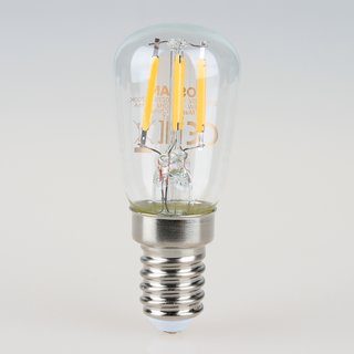 Osram LED Filament Leuchtmittel 2,8W (=25W) Birnen-Form klar E14 Sockel warmwei
