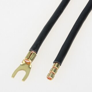 Verdrahtungsbrücke 6mm² schwarz 265mm H07V-K mit...