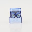 Twin-Lüsterklemme transparent 2-polig bis 16mm² – einseitig geschlossen