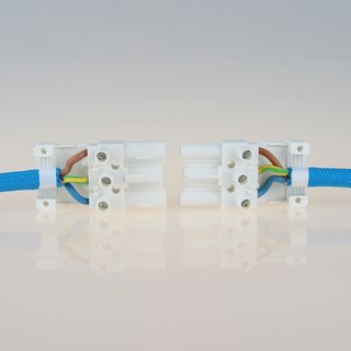 Schnellmontage Steckverbinder für Leuchtenverdrahtung Steckerteil 230, 7,95  €