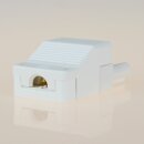 Schnellmontage-Steckverbinder Steckerteil – 230V/16A – weiß, Thermoplast, für Leuchtenverdrahtung