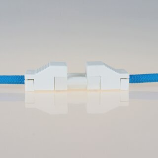 Schnellmontage-Steckverbinder Buchsenteil &ndash; 230V/16A &ndash; wei, Thermoplast, fr Leuchtenverdrahtung