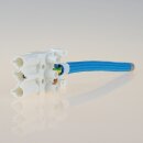 Schnellmontage-Steckverbinder Buchsenteil – 230V/16A – weiß, Thermoplast, für Leuchtenverdrahtung