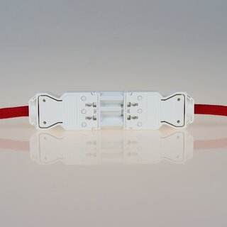 Schnellmontage-Steckverbinder Steckerteil &ndash; 230V/16A &ndash; wei, Thermoplast, fr individuelle Verbindungsleitungen
