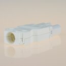 Schnellmontage-Steckverbinder Steckerteil – 230V/16A – weiß, Thermoplast, für individuelle Verbindungsleitungen