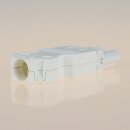 Schnellmontage-Steckverbinder Buchsenteil – 230V/16A – weiß, Thermoplast, für individuelle Verbindungsleitungen