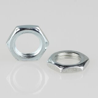 M10x1 Sechskantmutter – 14x3 mm, Metall verzinkt