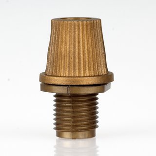 Zugentlaster Kunststoff gold mit Quetschverbindung M10x1x10 AG fr Rundkabel
