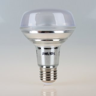 Philips LED-Reflektorlampe R80, 36 E27/240V/8W (100W) warmwei