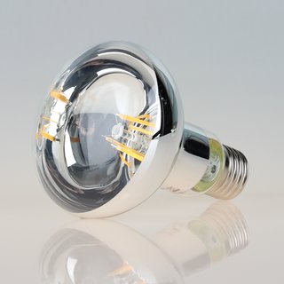 Osram LED-Reflektorlampe R80, 60 E27/240V/4W (32W) warmwei