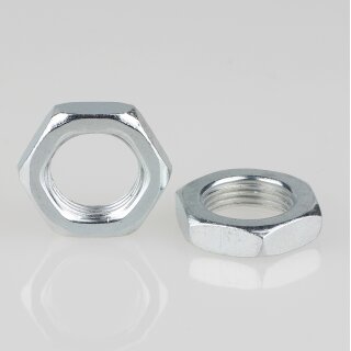 M13x1 Sechskantmutter – 19x5 mm, Metall verzinkt