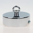 Lampen Baldachin 80  25 mm Metall verchromt mit...