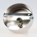 Lampen Baldachin 80 × 25 mm Metall verchromt mit...