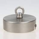 Lampen Baldachin 80x25 Metall edelstahloptik mit...