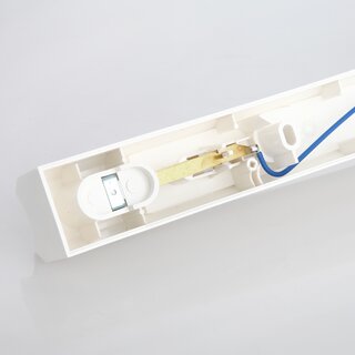 S14s Doppel-Sockel-Fassung fr Linestra-Linienlampen 230V/35W, L30 cm, Kunststoff wei &ndash; RZB