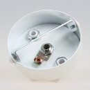 3-Loch Lampen Baldachin 80 × 25 mm Metall...