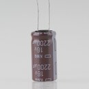 2200uF 16V Elko Elektrolytkondensator Radial 105 10x20mm...