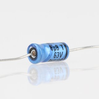 6,8uF 63V Elko Elektrolytkondensator Axial 85 5x11mm