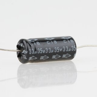 33uF 35V Elko Elektrolytkondensator Axial 85 8x20mm