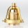 Lampenschirm Lampen Glashalter 62x57mm aus Messingblech roh für alle E14 und E27 Fassungen geeignet