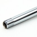 M10x1 Lampen Pendelrohr Metall verchromt – 300 mm...