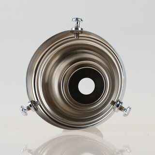 Lampenschirm Glashalter 58x35mm verchromt fr E14 und E27 Fassung