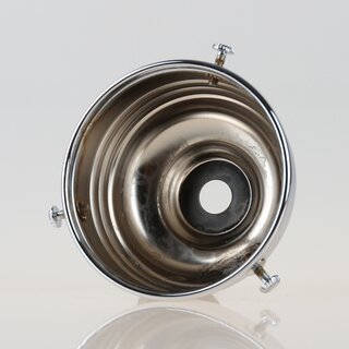 Lampenschirm Glashalter 70x39mm verchromt fr E14 und E27 Fassung