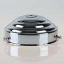Lampenschirm Glashalter 111x45mm verchromt fr E14 und...