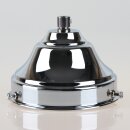 Lampenschirm Glashalter 110x65mm verchromt für E14 und E27 Fassung