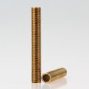 M10x1 Lampen-Gewinderohr Messing roh – 70 mm...