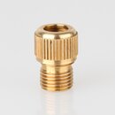 M10x1 Zugentlastung aus Metall Messing roh unbehandelt...
