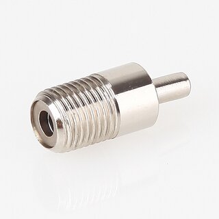 Messing Seilstopper, vernickelt, 10x17 mm, M10x1x10 mm Auengewinde