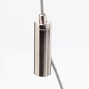 Ms Seilstopper mit seitlichem Ausgang M4 IG vernickelt...