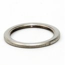 E27 Vintage Metall Schraubring 48x3mm Nickel matt