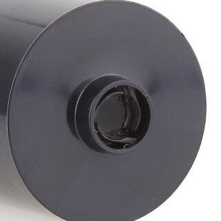 Lampen Baldachin Zylinderform fr 10er Rohr &ndash; Kunststoff schwarz,  60 mm, Hhe 85 mm