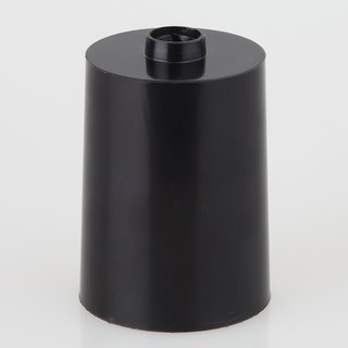 Lampen Leuchten Baldachin 60x85mm Kunststoff schwarz Zylinderform fr 10er Rohr