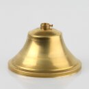 Lampen Baldachin – Metall Messing roh, Ø 110...