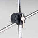 Ersatz-Scheibengelenk aus schwarzem Kunststoff 10/13 mm für Gelenkarm-Stehlampen der 70er Jahre