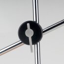 Ersatz-Scheibengelenk aus schwarzem Kunststoff 10/13 mm für Gelenkarm-Stehlampen der 70er Jahre