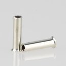 100 x Aderendhlsen 0,75 mm 6 mm unisoliert aus Metall