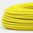 Textilkabel Stoffkabel neon gelb 3-adrig 3x0,75...