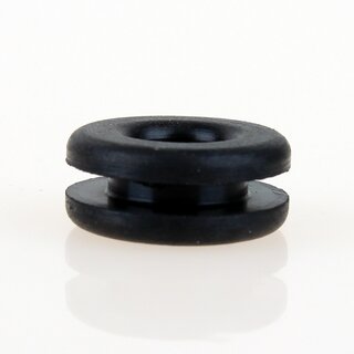 Membrantlle Kabeldurchfhrung 21x9mm Schwarz &ndash; fr 13mm Lochbohrung