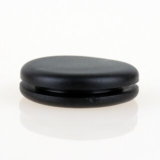 Membrantlle Kabeldurchfhrung 25x7mm Schwarz &ndash; fr 18mm Lochbohrung