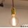 E40 Metall Lampen-Fassung Messing gebeizt passiviert 62x98mm