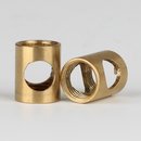 Auslass-Muffe Gewinde-Adapter Messing roh M10x1...